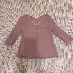 Roolee Quarter Sleeved Button Up